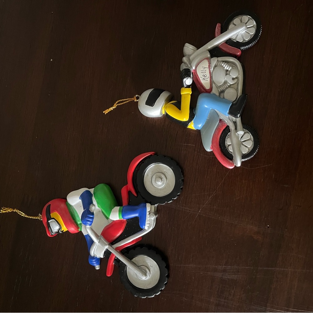 Motorcycle Ornaments